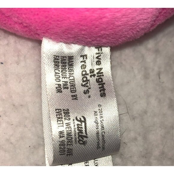 FUNKO FIVE NIGHTS AT FREDDYS PLUSH BLACKLIGHT FREDDY PINK STUFFED ANIMAL 8" 2018 - Picture 6 of 6